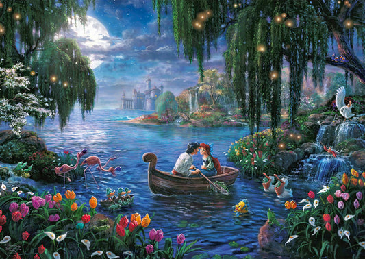 Thomas Kinkade - The little Mermaid and Prince Eric - Puzzle 1000 pieces