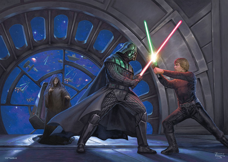 Thomas Kinkade - Star Wars - El destino de un hijo - Puzzle de 1000 piezas
