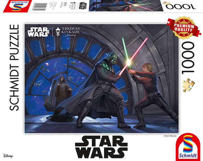 Thomas Kinkade - Star Wars - El destino de un hijo - Puzzle de 1000 piezas