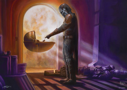 Thomas Kinkade - Star Wars - El Mandaloriano - Punto de inflexión - Puzzle 1000 piezas