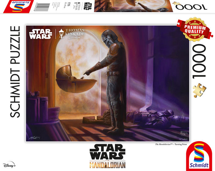 Thomas Kinkade - Star Wars - The Mandalorian - Turning point - Puzzle 1000 pieces