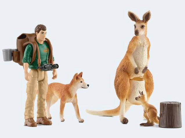 Schleich 42623 - Wild Life Outback Adventure Collectible Figure Set