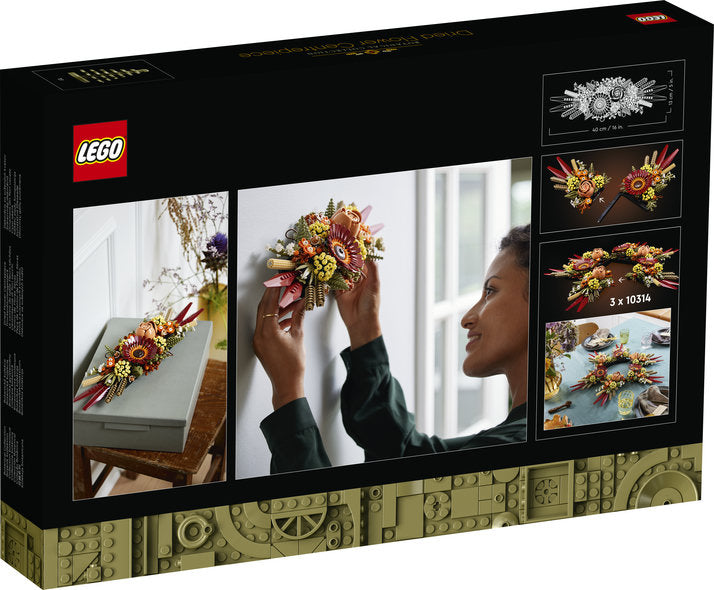 LEGO® 10314 - Arreglo floral seco de iconos (812 piezas)