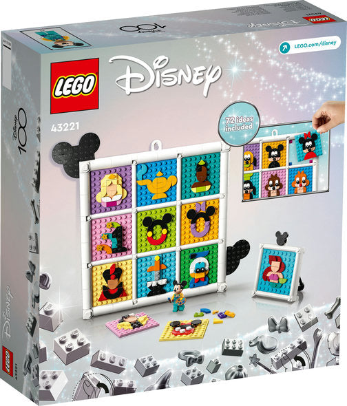 LEGO® 43221 - Disney 100 años de iconos animados (1022 piezas)