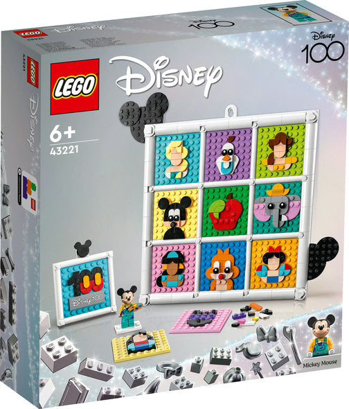 LEGO® 43221 - Disney 100 años de iconos animados (1022 piezas)