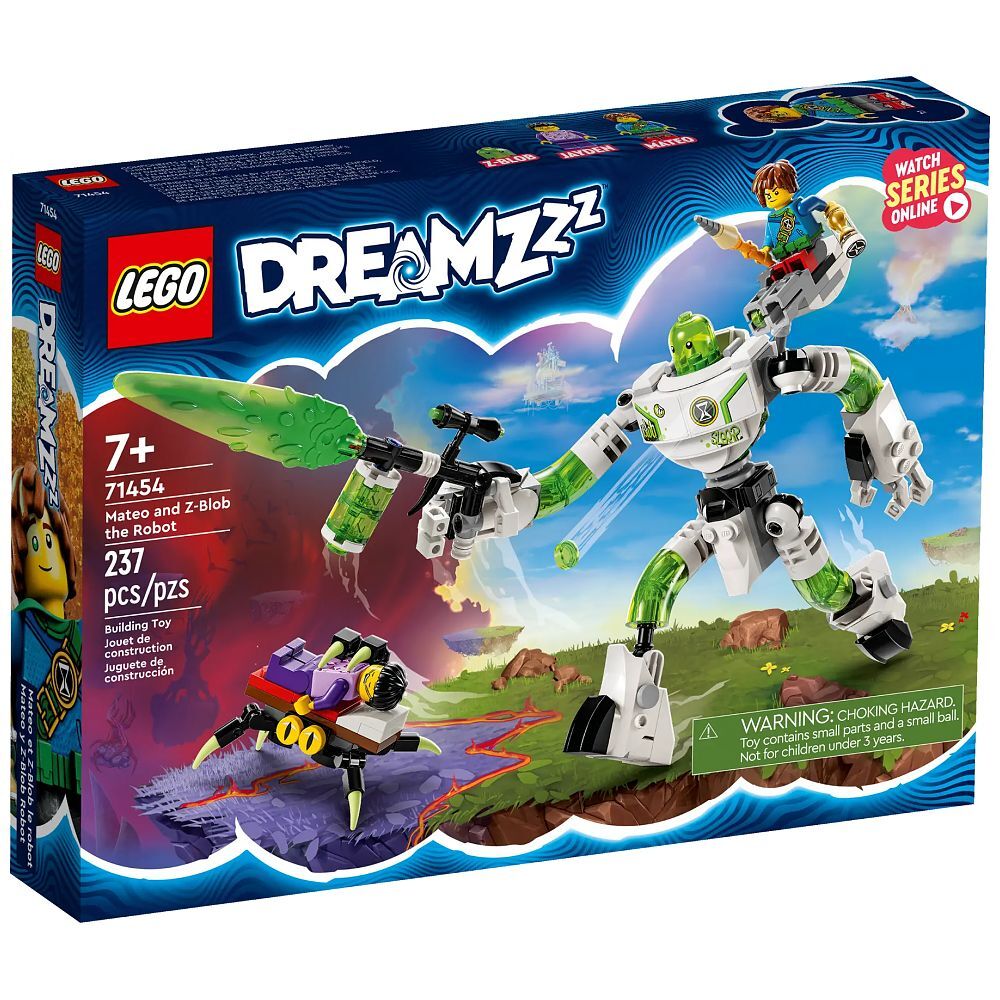 LEGO® 71454 - DreamZzz Mateo and Robot Z-Blob (237 pieces)