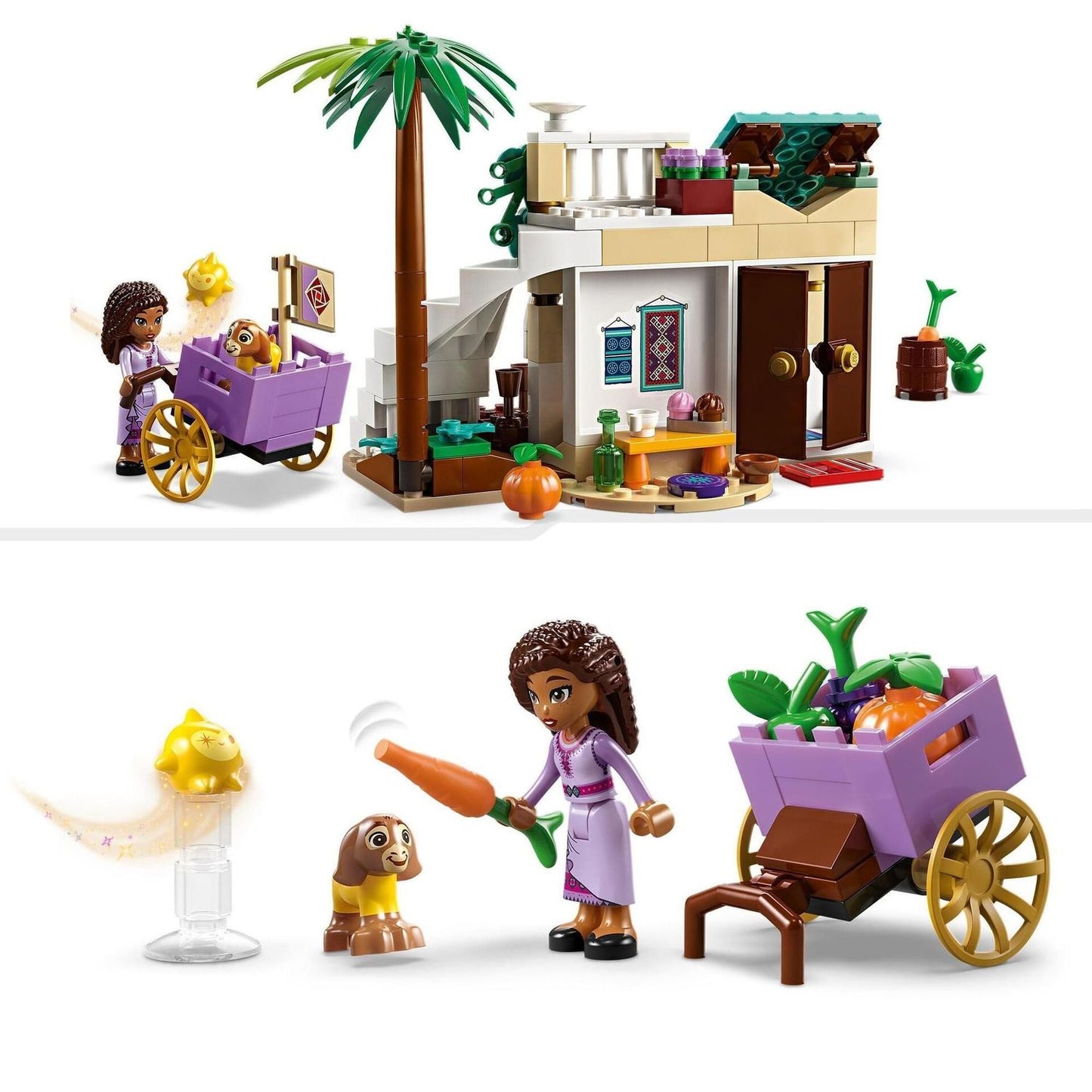 LEGO® Disney™ 43223 - Wish: Asha in the Town of Rosas (154 pieces)