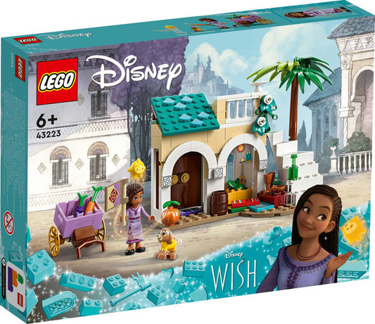 LEGO® Disney™ 43223 - Deseo: Asha en el pueblo de Rosas (154 piezas)