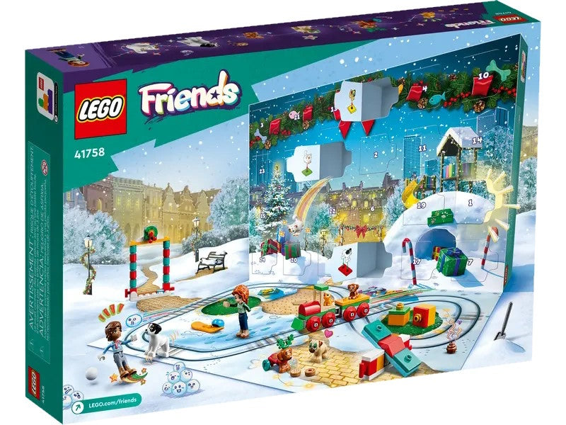 LEGO® 41758 - Calendario de Adviento Friends 2023 - Zona de juegos de animales (231 piezas)