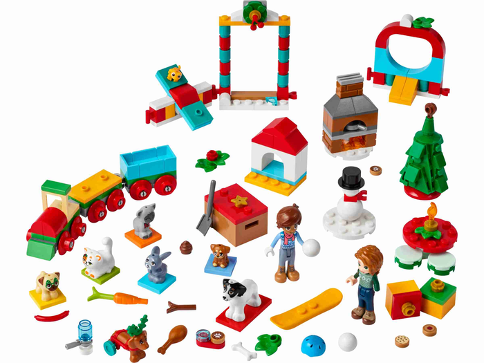 LEGO® 41758 - Calendario de Adviento Friends 2023 - Zona de juegos de animales (231 piezas)