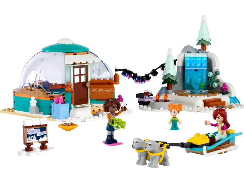 LEGO® 41760 - Vacaciones en el Iglú de Friends (491 piezas)