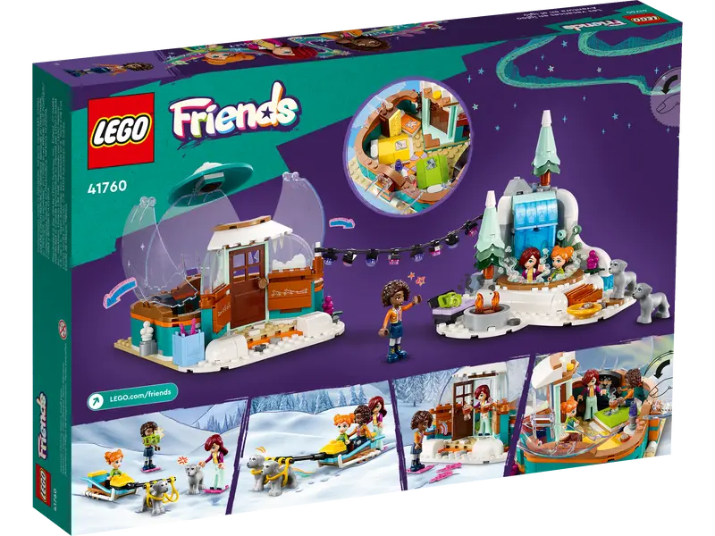 LEGO® 41760 - Vacaciones en el Iglú de Friends (491 piezas)