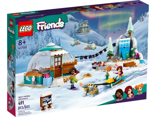 LEGO® 41760 - Vacaciones en el Iglú de Friends (491 piezas)