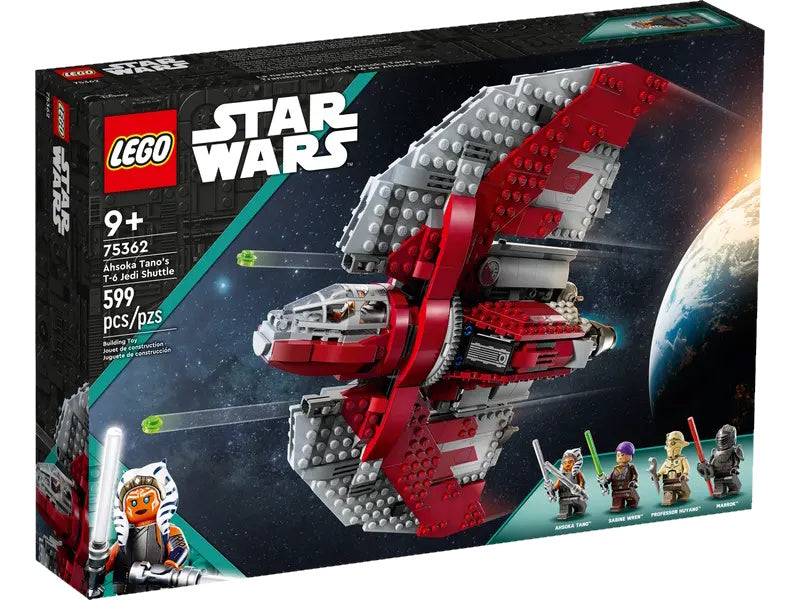 LEGO® 75362 - Lanzadera Jedi T-6 de Ahsoka Tano de Star Wars™ (601 piezas)