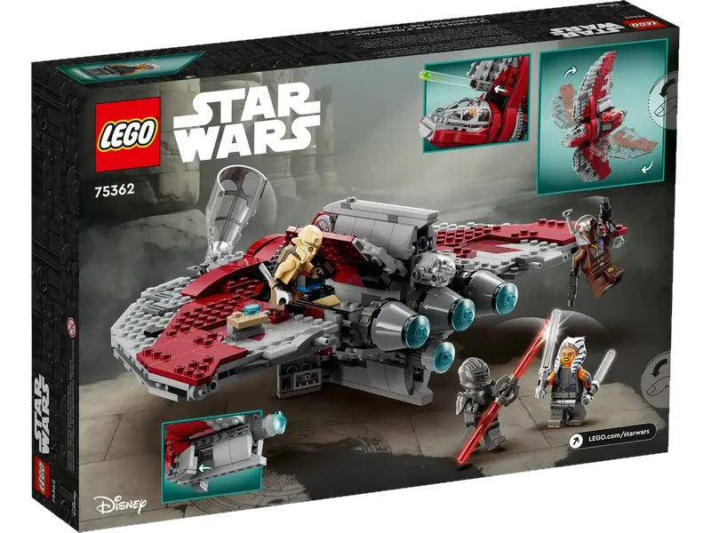LEGO® 75362 - Lanzadera Jedi T-6 de Ahsoka Tano de Star Wars™ (601 piezas)