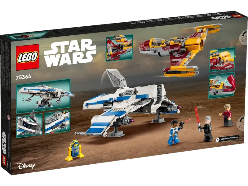 LEGO® 75364 - Star Wars™ New Republic E-Wing™ vs. Shin Hatis Starfighter™ (1056 Teile)