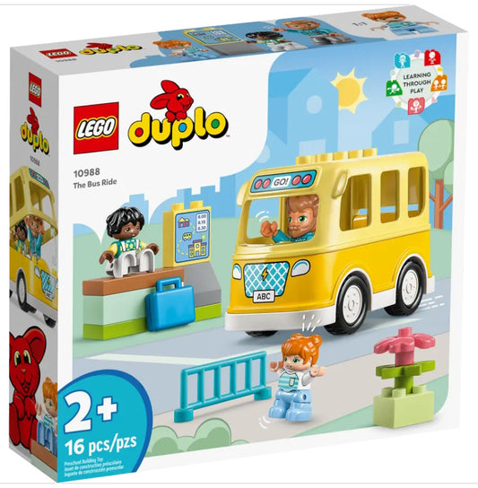 LEGO® 10988 - DUPLO® El viaje en autobús (16 piezas)