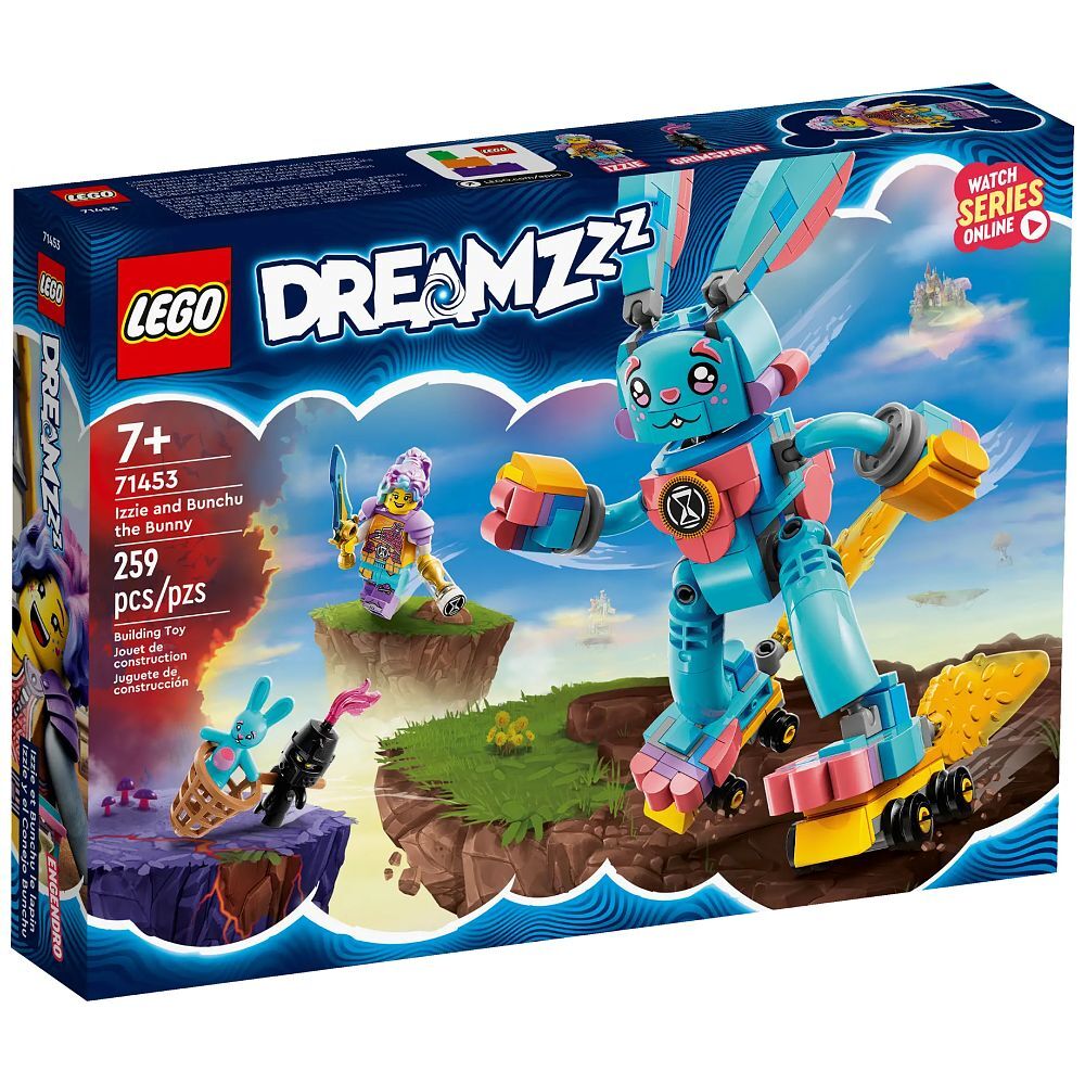 LEGO® 71453 - DreamZzz Izzie y su conejita Bunchu (259 piezas)