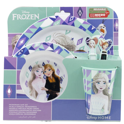 Disney Frozen / Eiskönigin - 5-teiliges Frühstücks Set