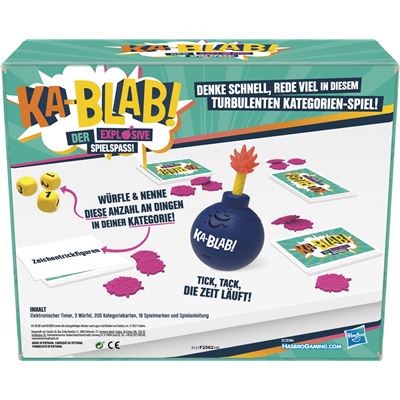 ¡Ka-Blab! de Hasbro. Juego familiar