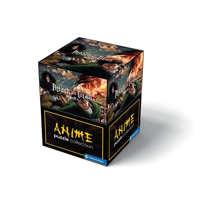 Clementoni 35138 - 500 Piece Puzzle - Premium Animé Collection Gift Box - Attack on Titan