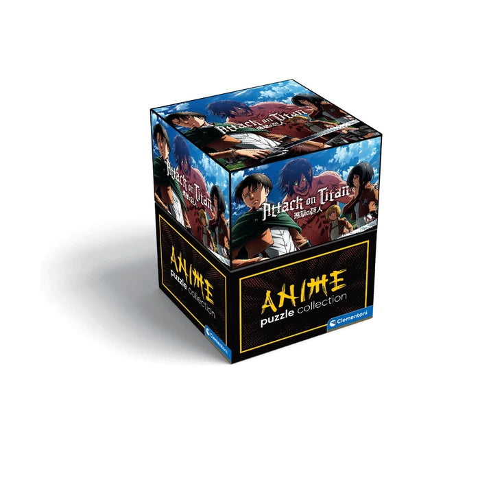 Clementoni 35139 - 500 Piece Puzzle - Premium Animé Collection Gift Box - Attack on Titan