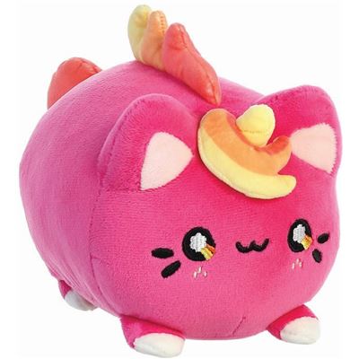 Sabroso Melocotón Baya Atardecer Meowchi aprox. Figura de peluche de 18 cm