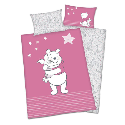 Disney's Winnie the Pooh - reversible bed linen - 40 x 60 / 135 x 100 cm