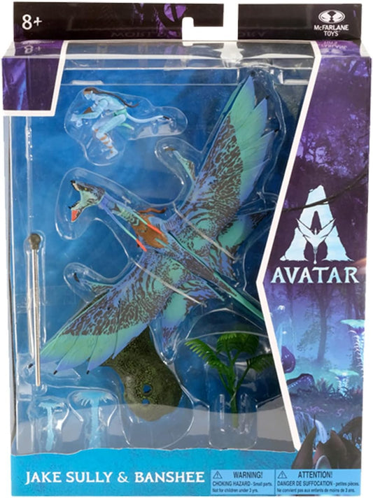 McFarlane - Disney Avatar - Figuras de acción de Jake, Sully y Banshee