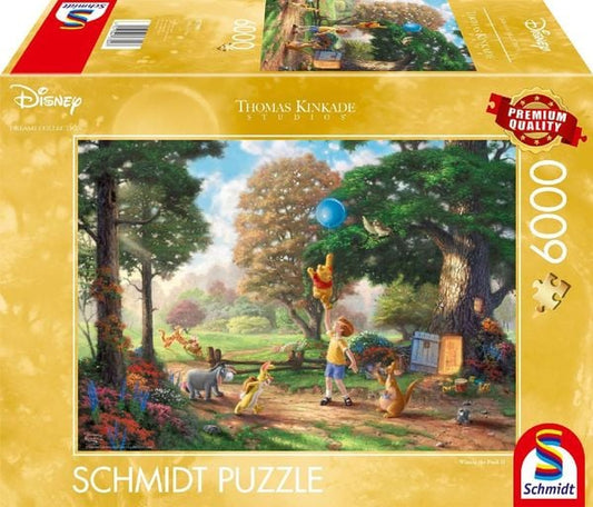 Disney - Winnie the Pooh II, 6000 piezas - Puzzle