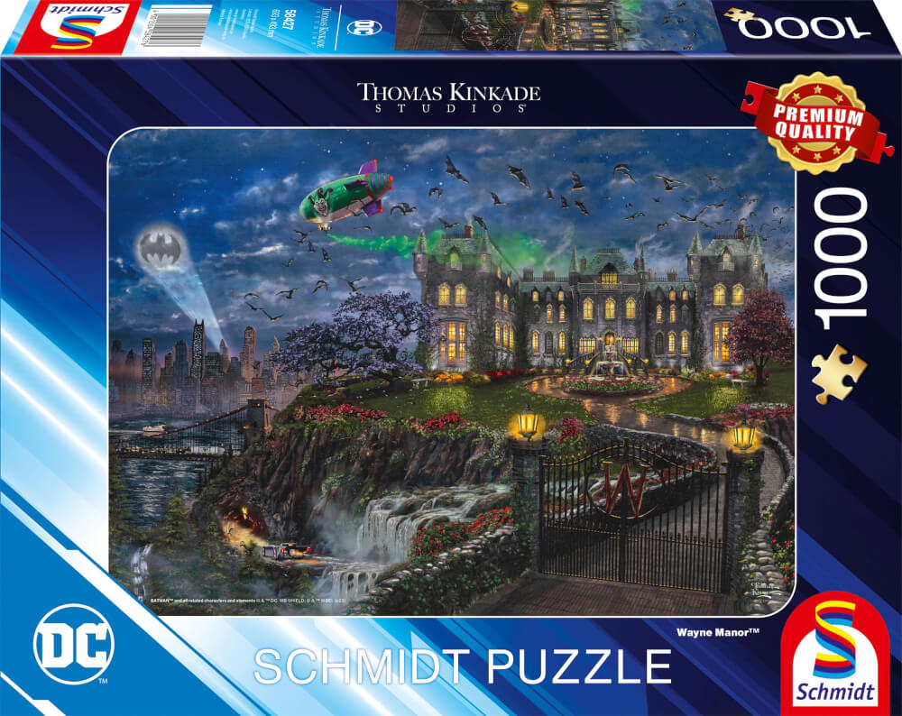 Warner - DC, Wayne Manor™, 1000 Teile - Puzzle