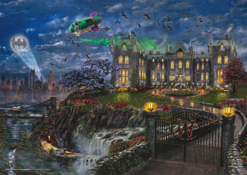 Warner - DC, Wayne Manor™, 1000 Teile - Puzzle