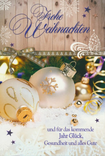 Weihnachtskarten - 100 Stück - 8 Motive