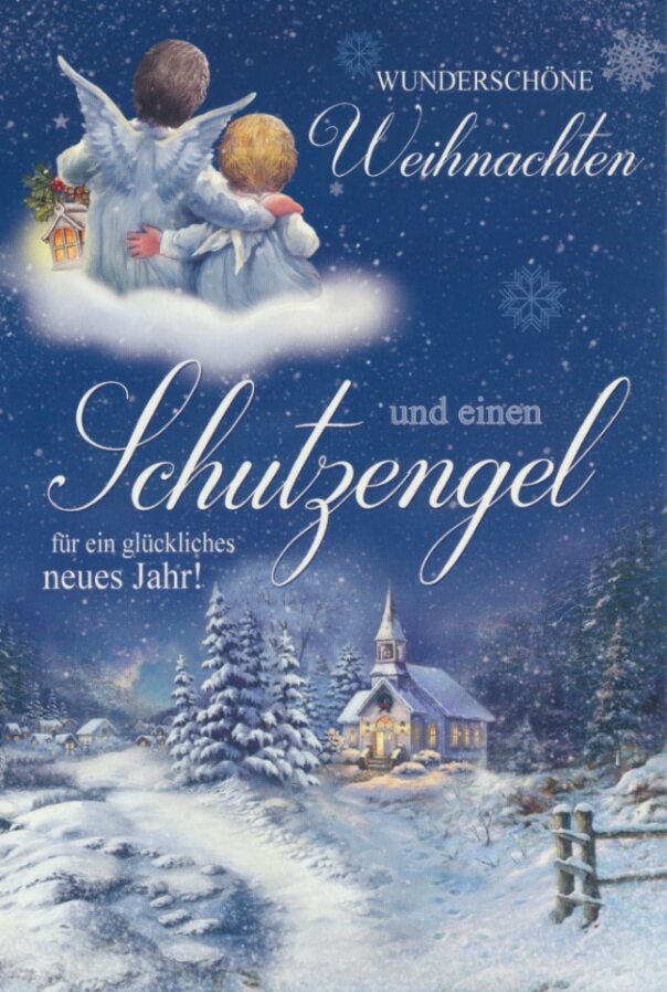 Weihnachtskarten - 100 Stück - 8 Motive