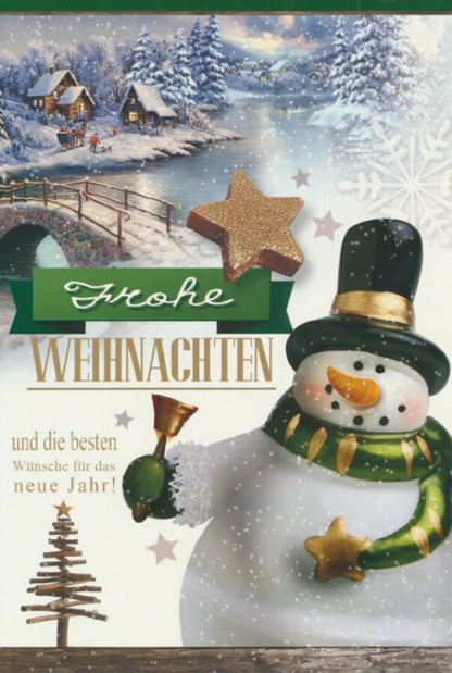Weihnachtskarten - 100 Stück - 8 Motive
