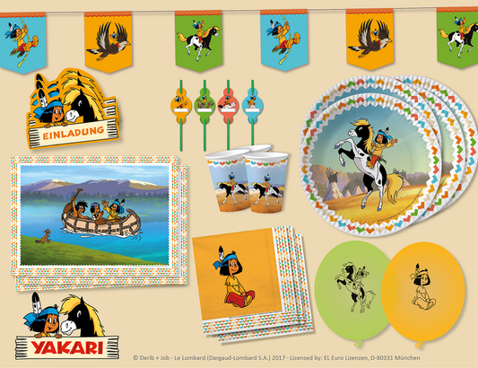 YAKARI - Set de fiesta