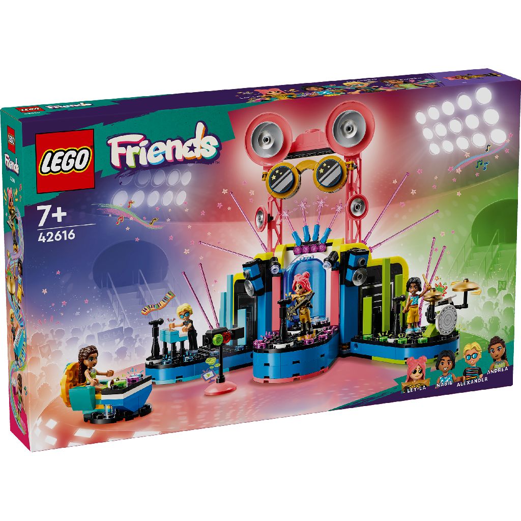 LEGO® 42616 Friends - Espectáculo de talentos de Heartlake City (669 piezas)