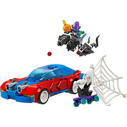 LEGO® 76279 Marvel Super Heroes™ - Coche de carreras de Spider-Man y Venom: Duende Verde (227 piezas)