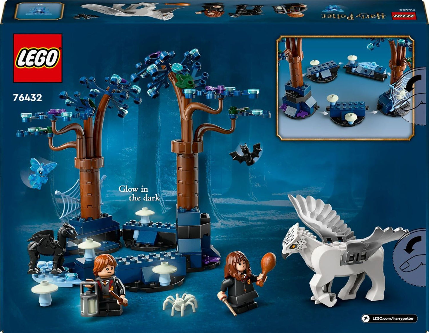 LEGO® 76432 Harry Potter™ - Der verbotene Wald™: Magische Wesen (172 Teile)
