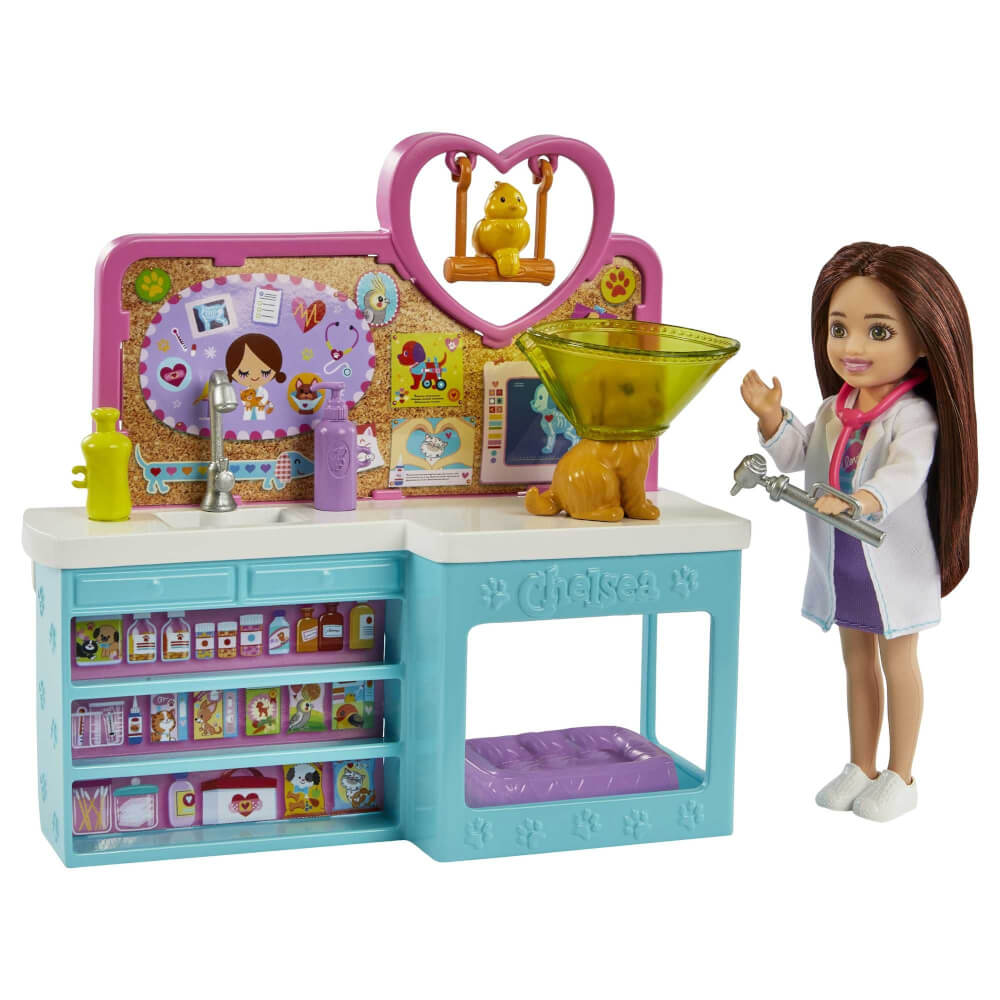 Mattel HGT12 - Barbie - Chelsea Vet Clinic Playset