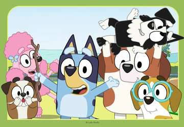 Diversión con Bluey - Puzzle - 2 x 12 piezas
