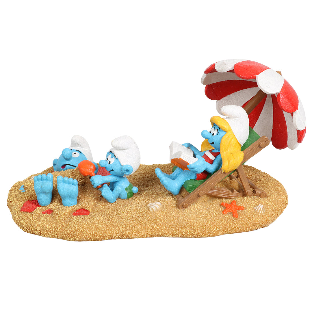 Schlümpfe am Strand - Schlumpfine & Baby - Figur