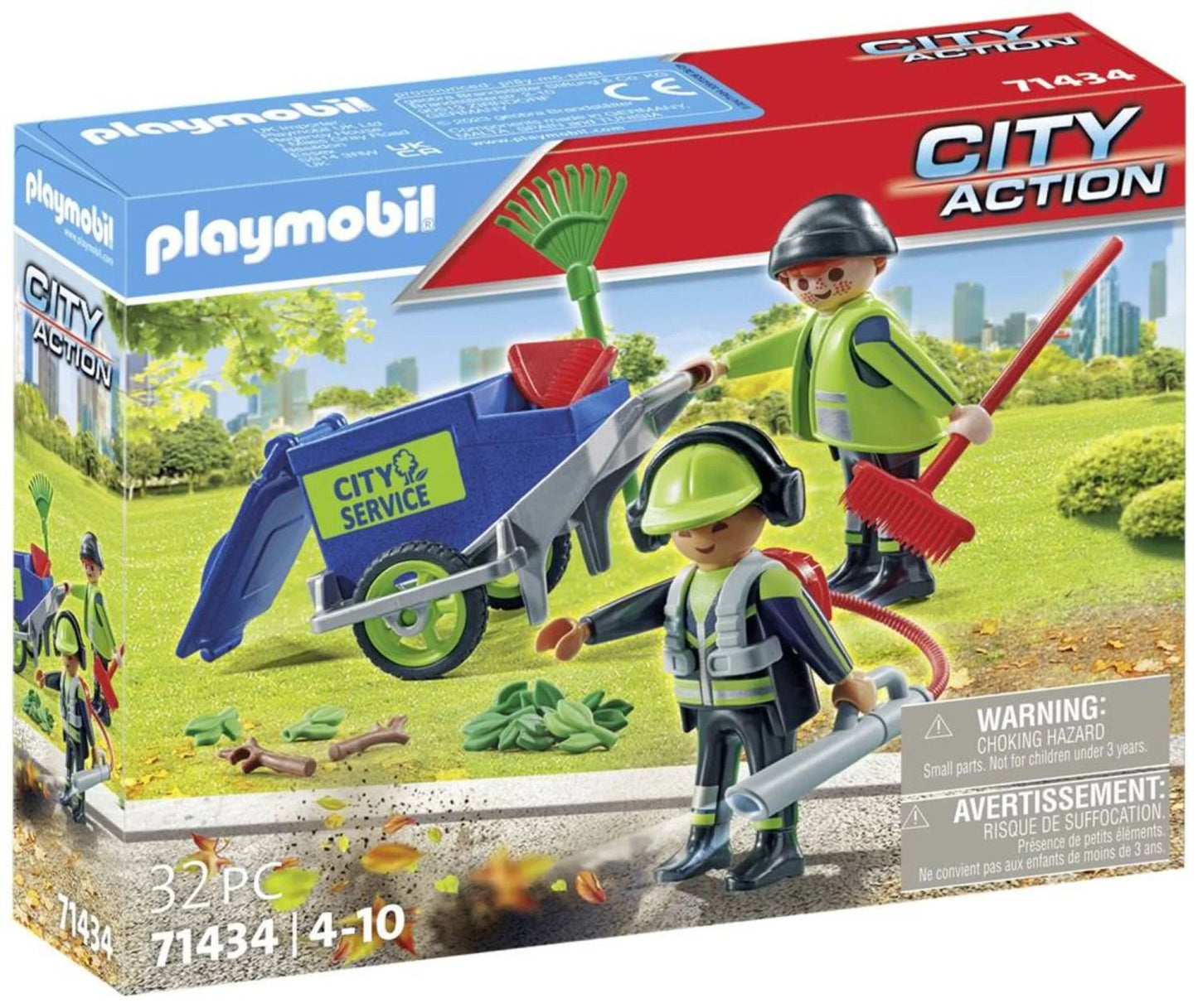 PLAYMOBIL® 71434 - City Action - Equipo de limpieza de la ciudad
