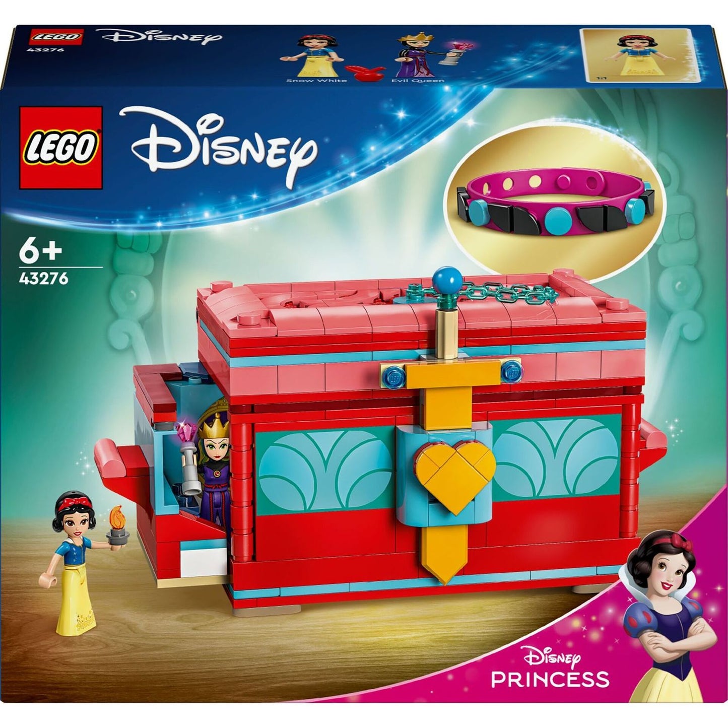 LEGO® Disney Princess 43276 - Joyero de Blancanieves (358 piezas)