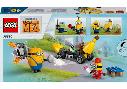 LEGO® Minions Despicable 4 75580 - Minions y el coche banana (136 piezas)