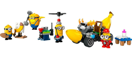 LEGO® Minions Despicable 4 75580 - Minions y el coche banana (136 piezas)