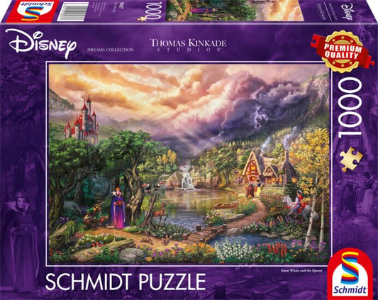 Snow White and the Queen - Puzzle 1000 pieces - Thomas Kinkade Collection