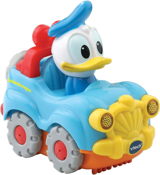 Disney Mickey Mouse - Toot Toot Baby Racers - El todoterreno de Donald - 10 cm