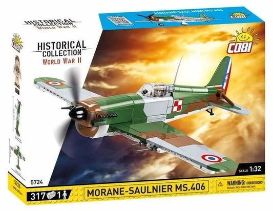 COBI-5724 Construction Toy - Historical Kit Morane Saulnier MS.406