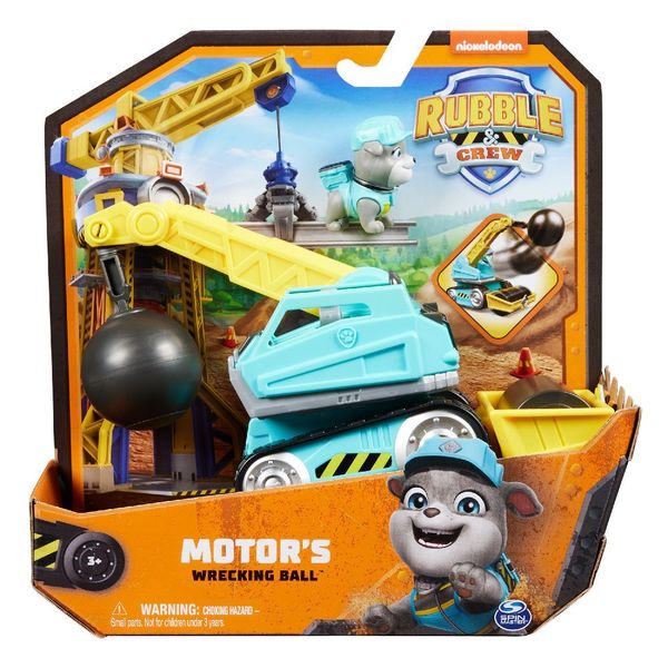 Spin Master - Patrulla Canina Rubble y su equipo - Vehículo de motor